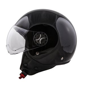 Helm Vito / glans zwart