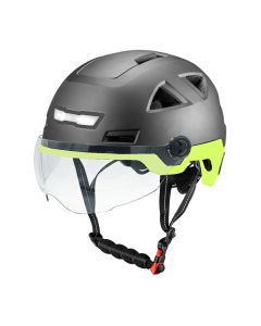 Helm Vito E-City (Speed Pedelec) Groen met scherm