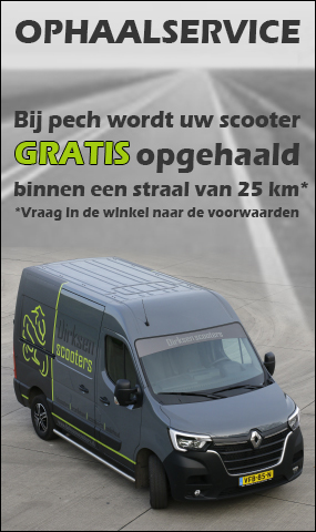 Gratis ophaalservice bij pech onderweg